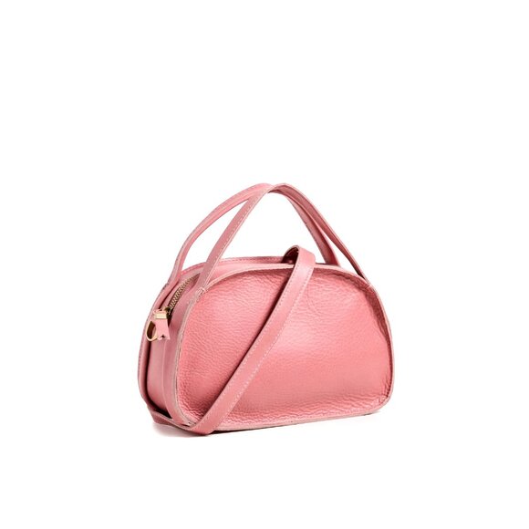 Madewell Women's The Sydney Zip Top Crossbody, Vintage Quartz, Pink - New - Picture 1 of 5